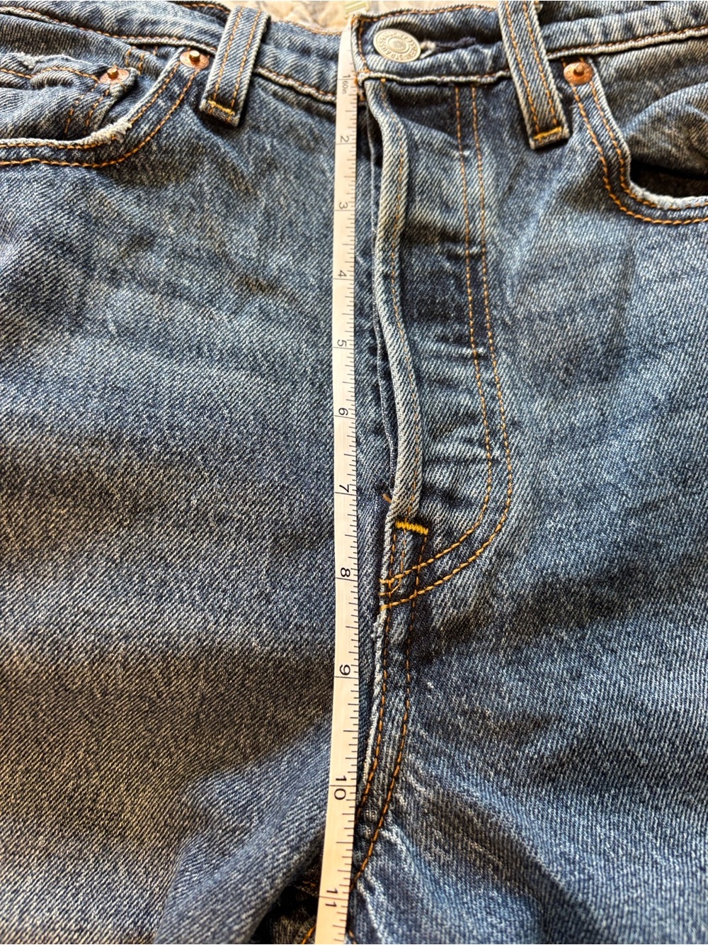 Levi’s Ribcage Straight Ankle Jeans Women’s Size 25 - Picture 12 of 14